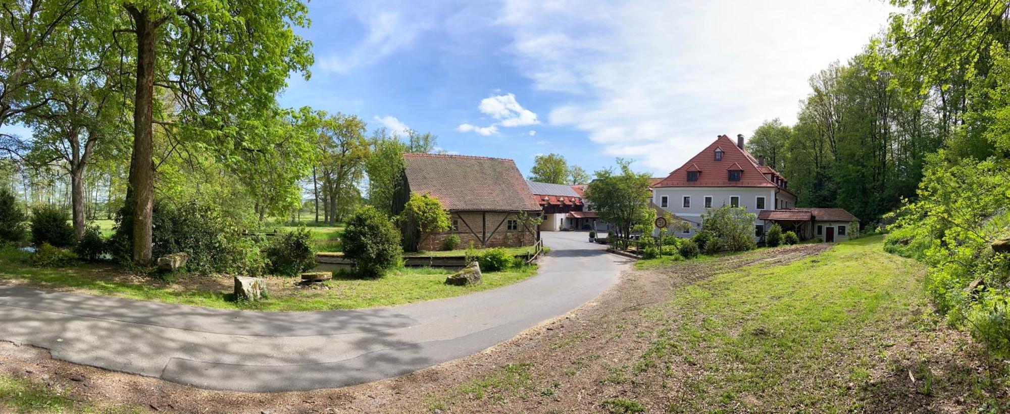 Landgasthof Kahrmühle Pressath Exterior foto